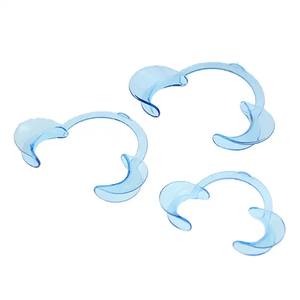 คุณภาพสูง <span class=keywords><strong>C</strong></span> รูปร่างพลาสติกทิ้งฟันไวท์เทนนิ่งที่เปิดปาก Lip แก้ม Retractor สําหรับทันตกรรมใช้ - Product Image 1