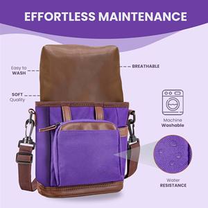 Free sample Personalised Custom logo Waterproof Canvas Pet Snack Bag Walking <b>Dog</b> <b>Training</b> <b>Treat</b> <b>Pouch</b> Bag with Waist Belt - Product Image 4