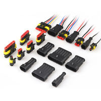 Connecteur Électrique Étanche 6 Broches pour Automobile, Super Scellé, Prise Femelle, Xénon HID, Personnalisé PC 12V 2A
