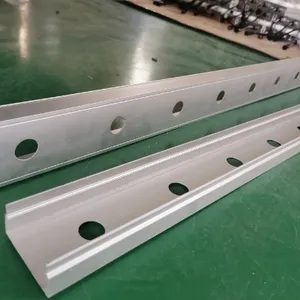 Bahan Ekstrusi Alumunium dan Pc, Profil Led Aluminium Tersembunyi untuk Strip