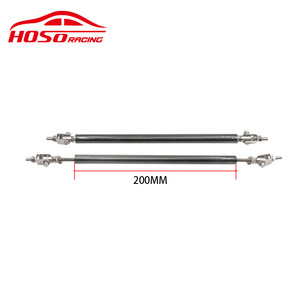Tiges de direction Hoso Racing en fibre de carbone 200 mm universelles pour mise à niveau avant-arrière de voiture - Product Image 2