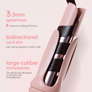 Rizador de Pelo Automático Mejorado de 32 mm con Diseño Anti-Quemaduras, Calentamiento Rápido PTC, Iones Negativos y Rotación Automática, Dispositivo Profesional para Salón - Product Image 3