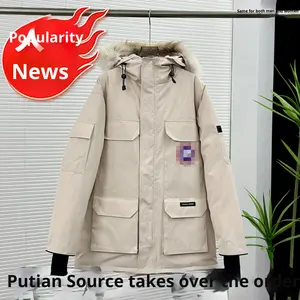 Veste <span class=keywords><strong>Blazer</strong></span> de Travail d'Expédition Style Ancien Big Goose 08 Version Haute, Épaisse, Chaude, Anti-Froid, Mi-Longue, Motif 3D pour Femmes - Product Image 2