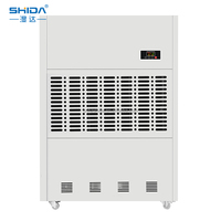 Déshumidificateur d'air de construction 480L Déshumidificateur industriel écologique de grande capacité pour sous-sol de serre