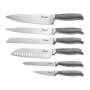 جديد تصميم معدات مطابخ مطاعم Oem المتاحة اليابانية السكاكين الكلاسيكية المطبخ طقم السكاكين