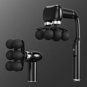 Masseur à percussion multi-têtes détachable en forme de U pour le dos, marteau de <span class=keywords><strong>massage</strong></span> portatif, pistolet de <span class=keywords><strong>massage</strong></span> fascia allongé - Product Image 2