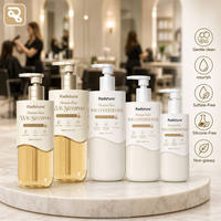 Après-shampoing pour perruques en cheveux naturels 250 ml, enrichi en kératine, démêlant et lissant, sans durcissement sur la base en dentelle, vente en gros