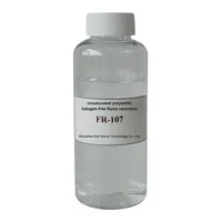 Résine liquide ignifuge TRG Shenzhen, résistante à l'eau et aux huiles, incolore, sans halogène, imperméable, FR-107