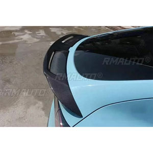 <span class=keywords><strong>Pour</strong></span> Tesla modèle Y aileron arrière lèvre de coffre carbone f matériel aileron d'aile style de voiture aileron de coffre arrière accessoires2020 <span class=keywords><strong>2021</strong></span> 2022 - Product Image 6