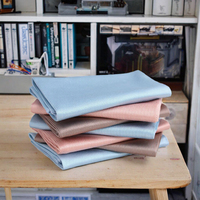 Chiffons de cuisine écologiques en microfibre de polyester, torchons, tampons à récurer le verre, anti-adhésifs, épais, carrés 25x25cm 200g/m²