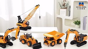 Camión volquete de mina estática, vehículo de ingeniería, modelo de construcción, camión de coche, <span class=keywords><strong>escala</strong></span> <span class=keywords><strong>1</strong></span>:35, aleación de Metal fundido a presión para niños, juguete - Product Image 2