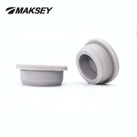 Bouchons en silicone gris MAKSEY résistants aux hautes températures, bouchons en caoutchouc flexibles, bouchons d'obturation en caoutchouc de type T, bouchons pour tubes à essai