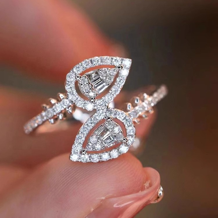 white gold jewelry 18k real