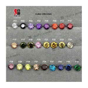 Pietre Cubiche di Zirconia Sintetica Baifu in Colori Speciali, Gemme Sciolte CZ all'Ingrosso, Taglio Personalizzato Accettato, Fornitore - Product Image 4