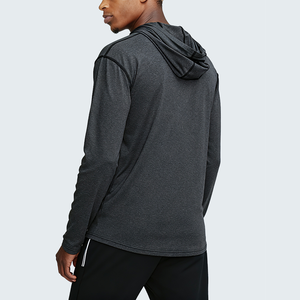 Sudaderas con Capucha Personalizadas para Hombre, de Secado Rápido, Elásticas, Ligeras, para Entrenamiento, Running, Deportes al Aire Libre, Fitness - Product Image 6