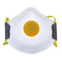 Masque respiratoire anti-particules blanc DM043V-3 pour le travail, la construction, le nettoyage, filtre à air