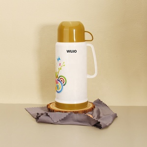 Bình Chân Không Nhựa Du Lịch Hai Cốc, Bình Giữ Nhiệt Nóng Lạnh 24hr 1,8L 0,45l 0,6L 1L 1,8L Có Thiết Kế Hình Con Bướm - Product Image 2