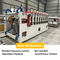 Ligne de production d'extrusion de panneaux en mousse PVC de 1220 mm de largeur pour la fabrication de panneaux en mousse PVC WPC