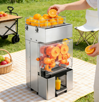 Fruitpersmachine, sinaasappelpers, elektrische sapmachine, sinaasappelpers, commerciële sinaasappelsapmachine