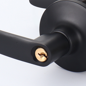 2025 chất lượng tốt nhất hợp kim nhôm xử lý khóa thiết lập sự riêng tư LEVER Door Key Hot Bán cho khách sạn nhà bộ phận <span class=keywords><strong>3</strong></span> phím bao gồm - Product Image 2