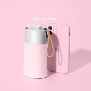 Chất Lượng Cao <span class=keywords><strong>Mini</strong></span> Ô Cá Nhân Không Thấm Nước Sombrillas Phụ Nữ Món Quà Nhỏ Phụ Nữ Cô Gái Ánh Sáng Nhỏ Gọn Túi UV 5 Gấp Ô - Product Image 2