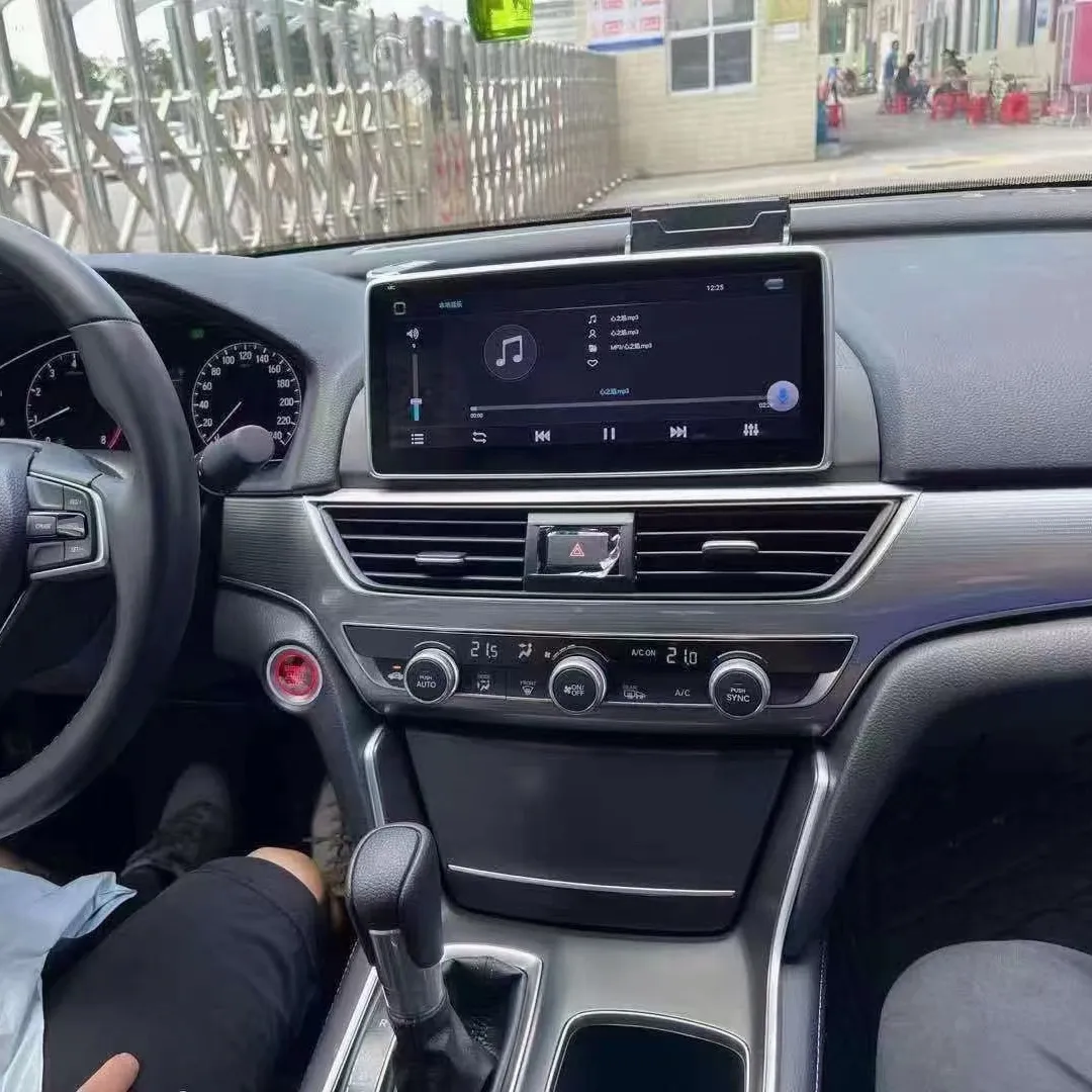 Autoradio 10.25 ", Android, navigation GPS, lecteur multimédia, stéréo, pour voiture Honda Accord 10e génération (2018 — 2021)