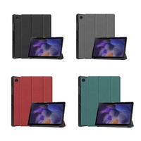 Étui pour Samsung galaxy Tab A8 10.5 pouces couverture 2022 SM-X200 SM-X205 Flip Tri-fold Stand tablette couverture