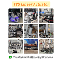 Actionneur linéaire électrique en aluminium haute précision 800KN, moteur à roulement Tongyousheng, personnalisable et réglable