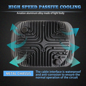 Đèn pha LED vuông MOXI 7 inch mới với chế độ chiếu xa/<span class=keywords><strong>g</strong></span>ần dành cho ô tô đa năng 12-80V - Product Image 6