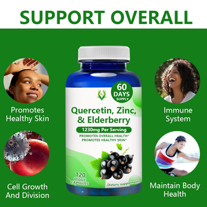 ODM OEM High Quality Quercetin Capsules Dietary <b>Supplement</b> for Boost Energy Levels and Supprot Overall Healthy - Product Image 4
