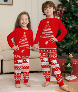 2022 Latest Christmas Pajamas Women Funny Family <strong>Pyjamas</strong> Custom Printing Red Christmas <strong>Pyjamas</strong> - Product Image 3