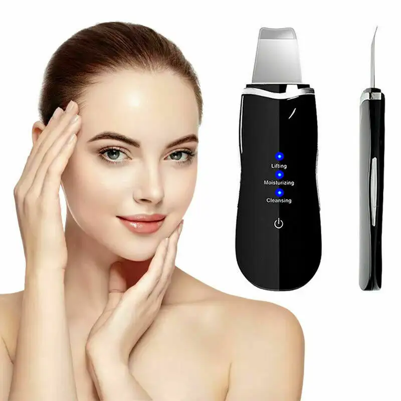 Escova de limpeza facial sônica, produto tendência de 2021, recém-chegado, espátula para limpeza facial, máquina de beleza, ultrassônica