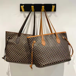 Nouveaux sacs à main fourre-tout noirs mignons et tendance pour femmes, grande capacité, sacs à bandoulière en PU pour femmes, vente en gros - Product Image 2