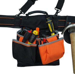 Pro Framer Combo <strong>Hammer</strong> <strong>Holder</strong> with Multipocket Polyester Belt Customizable ODM Carpenter Construction Tool Bag - Product Image 3
