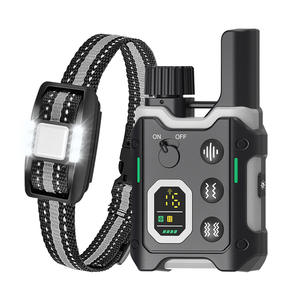 Collar de entrenamiento para perros Rs20v con vibración recargable y pantalla digital para suministros de entrenamiento de mascotas - Product Image 1