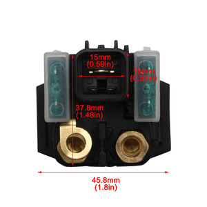 Solenoide de Arranque Original de Fábrica para Motocicleta, Relé de Arranque de Metal, Plástico y Aluminio para SUZUKI RAIDER-150 - Product Image 3