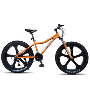 Vélo à pneus larges pliable de haute qualité de 26 pouces, unisexe, 21 vitesses, vélo de montagne avec fourche en acier et jante en carbone, Fatbike OEM - Product Image 6