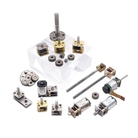 Motor sikat DC 2.4V 3V 5V 6V 12V dengan Encoder magnetik opsional untuk kunci listrik 12mm mikro N20 N30 Magnet permanen