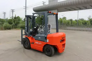 Made In China Load Capacity 2.5ton High Efficiency Diesel Forklift Truck Strong Power Stable Load Bearing Warehouse Outdoor