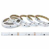 Tira de Luces LED COB Direccionables RGBW, FCOB SPI RGBCCT IC RGB, Blanco Ajustable 3000K-6000K, DC24V, 840 LED, RA90