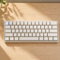 Clavier mécanique à profil Cherry avec touches en céramique blanches glacées DIY ESC, prix d'usine
