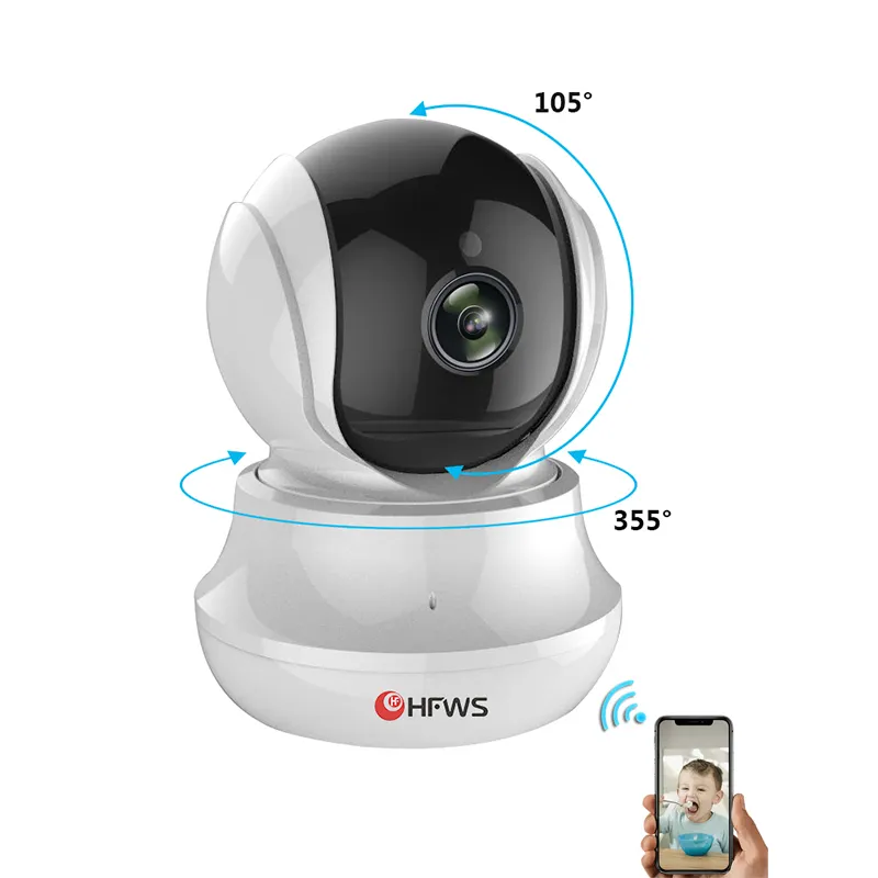 Tuya Smart Life Wif IP Camera Video Surveillance 1080P 2MP Security Camera For Home Wireless CCTV Infrared Night Vision