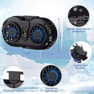 Accessoires de téléphone portable en gros Colliers de refroidissement arrière Refroidisseur silencieux Radiateurs semi-conducteurs pour l'extérieur Vidéo Blogging & Gaming - Product Image 3