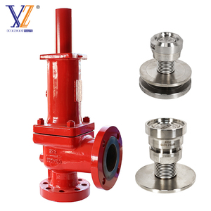 ASME VIII chứng nhận RF mặt bích cân bằng thiết kế trang trí để giảm áp suất dầu API 526 2h3 lỗ an toàn van 600lb ống thổi - Product Image 3