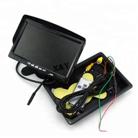 Caméra de recul de voiture LCD 9-36V 7 "pouces avec vision nocturne aide à l'inversion écran IPS MDVR système d'assistance pour moniteur TV