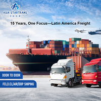 Transport routier international FCL Chine-Colombie + Expédition express DDP Conteneur complet Colon City Asia Startrans (6-15 jours de transit)