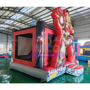 Maison gonflable de rebond de haute qualité maison pleine d'entrain commerciale château sautant toboggan Combo pour la fête - Product Image 4