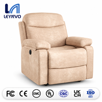 LEYNVO Ensemble de canapés inclinables électriques modernes de style minimaliste pour salon