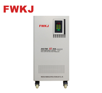 FWKJ Régulateur/Stabilisateur de tension automatique de type servo haute précision triphasé 60KVA SVC/TNS-60KVA avec écran LCD pour utilisation en centre de données