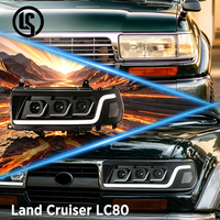 Système d'éclairage automobile LS pour Land Cruiser LC80 1990-2002, mise à niveau des phares LED 12V 6000K, nouveau, plug and play